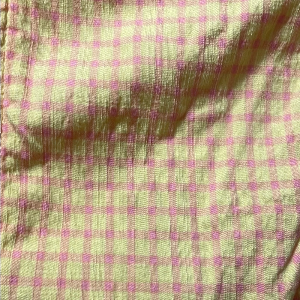 Wild Fable Yellow Checkered Mini Dress - Picture 4 of 7